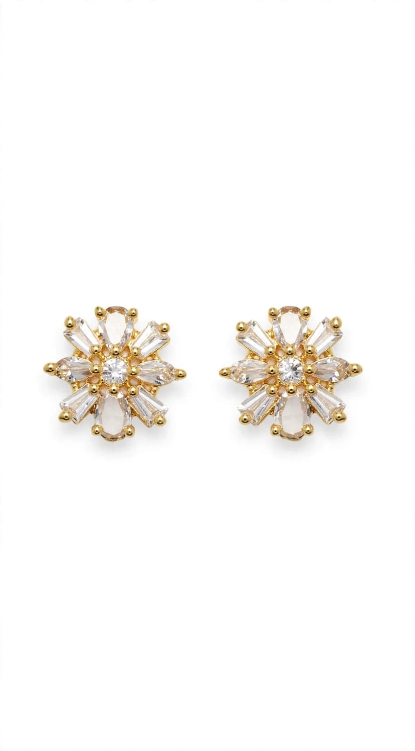 Baguette + round diamonds shine super clear